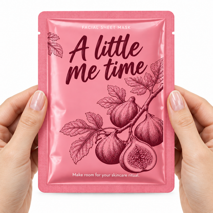 💗 Sheet Masks | Self-Care | Home Spa | Her | Fig-Illustrated Elegance