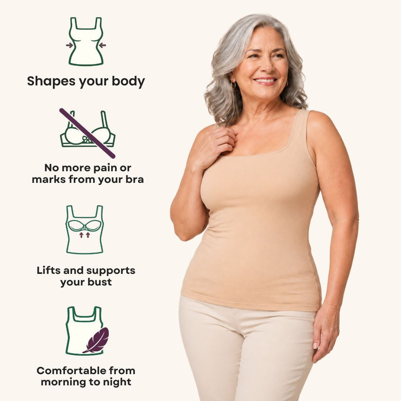 ✨Built-In Bra Comfort Shaper Tank