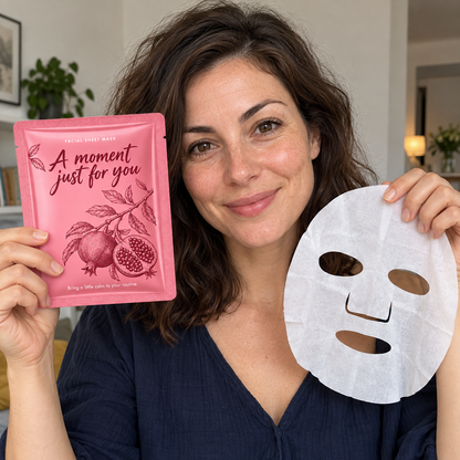 🎁 Sheet Masks | Self-Care | Home Spa | Her | Rosy-Botanical Charm