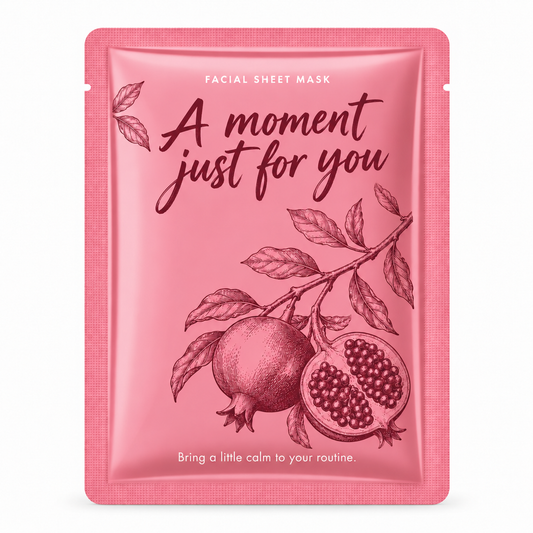 🎁 Sheet Masks | Self-Care | Home Spa | Her | Rosy-Botanical Charm