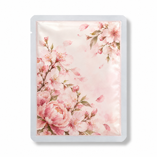 🎀 Sheet Masks | Sheet | Home Spa | Her | Pink-Floral Elegance