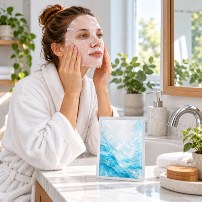 🫧 Sheet Masks | Sheet | Home Spa | Her | Ocean-Blue Elegance