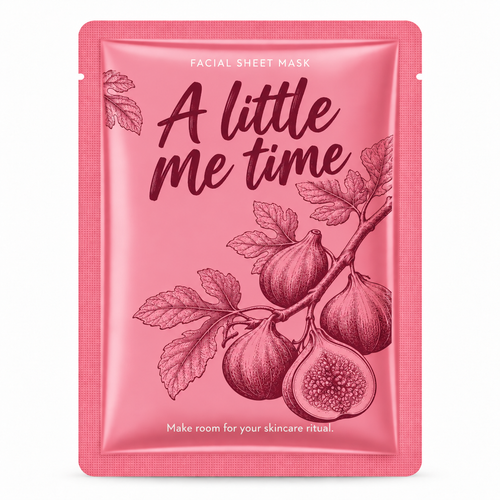 💗 Sheet Masks | Self-Care | Home Spa | Her | Fig-Illustrated Elegance