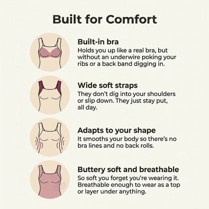 ✨Built-In Bra Comfort Shaper Tank