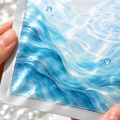🫧 Sheet Masks | Sheet | Home Spa | Her | Ocean-Blue Elegance