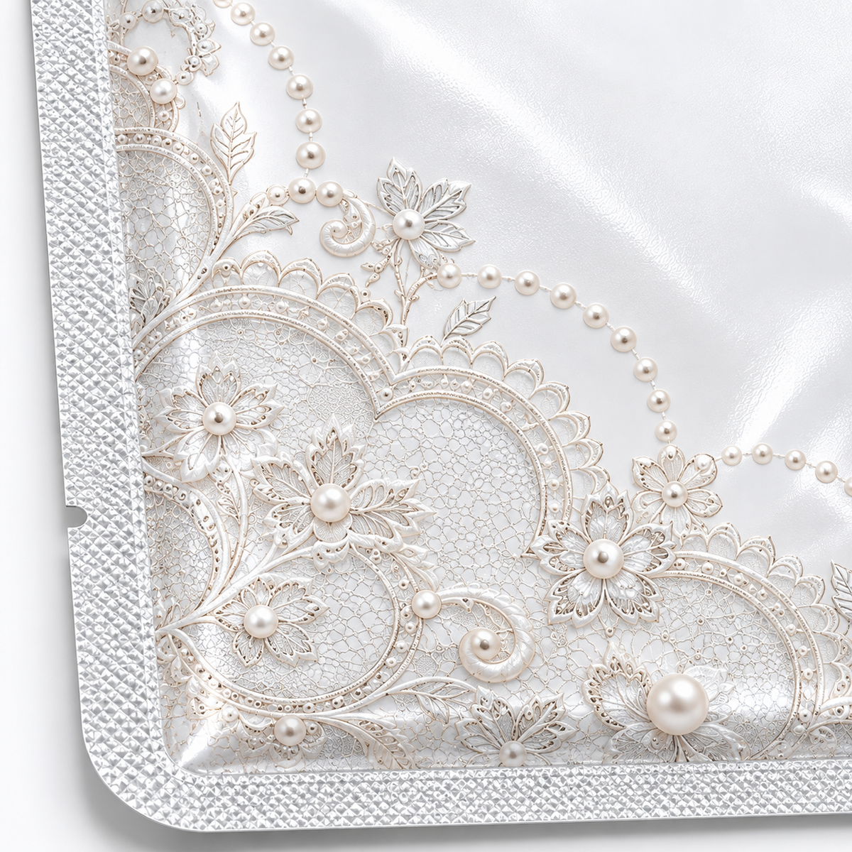 🤍 Sheet Masks | Self-Care | Home Spa | Her | Lace-Inspired Floral Elegance