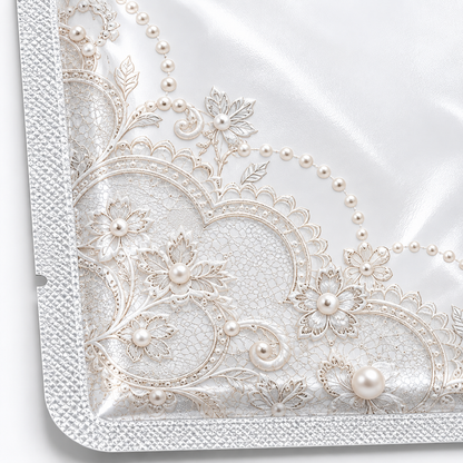 🤍 Sheet Masks | Self-Care | Home Spa | Her | Lace-Inspired Floral Elegance