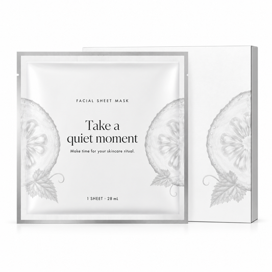 🌿 Sheet Masks | Self-Care | Home Spa | Her | Botanical-Sketch Elegance